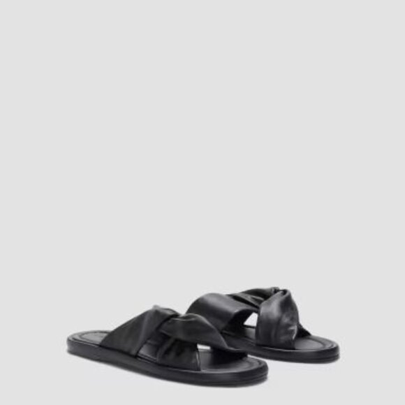 The Day Twist Sandal in Black - Picture 4 of 7